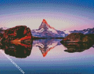 Zermatt Switzerland diamond painting