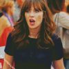 Zooey Deschanel American Actress diamond painting