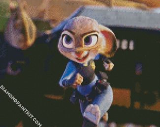 Zootropolis Animated Movie diamond painting