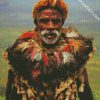 Zulu Man diamond painting