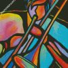 Abstract Musician diamond painting