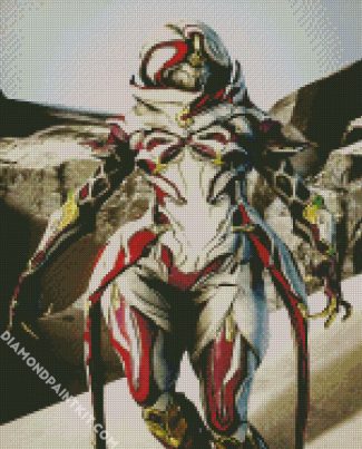 Aesthetic Warframe diamond painting