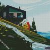 Aesthetic Cabin diamond painting