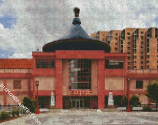 Aesthetic Calgary Chinese Cultural Centre Canada diamond painting