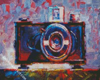 Aesthetic Camera diamond painting