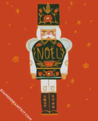 Aesthetic Nutcracker diamond painting