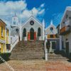 Aesthetic St Peter Church Bermuda diamond painting