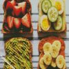 Aesthetic Toast Food diamond painting