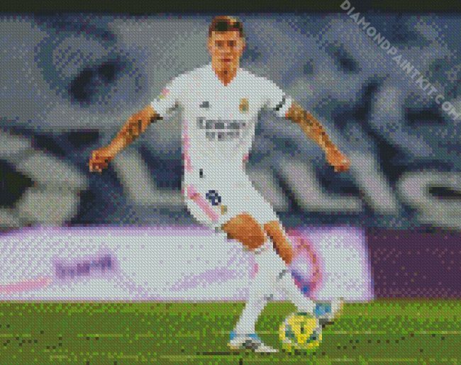 Aesthetic Toni Kroos Player diamond painting