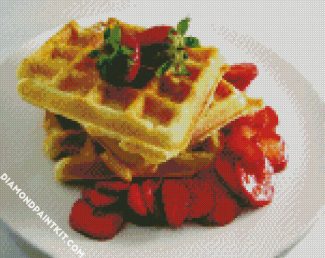 Aesthetic Waffle diamond painting