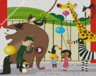 Aesthetic Zoo diamond painting