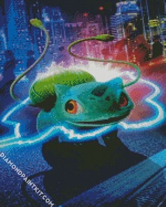 Aesthetic Cool Bulbasaur diamond painting