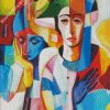 Aesthetic Cubism People diamond painting