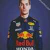 Aesthetic Max Verstappen diamond painting