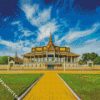 Aesthetic Royal Palace Cambodia diamond painting