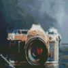 Aesthetic Vintage Camera diamond painting