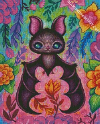 Bat Bird diamond painting