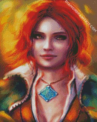 Beautiful Triss diamond painting