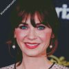 Beautiful Zooey Deschanel diamond painting