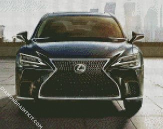 Black Lexus diamond painting