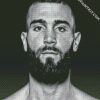 Black And White Caleb Plant diamond painting