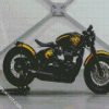 Black And Yellow Triumph diamond painting