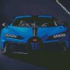 Blue Bugatti diamond painting