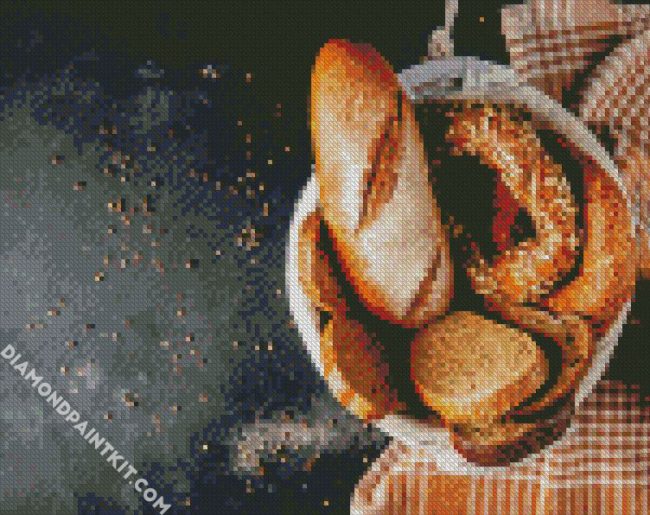 Bread Basket diamond painting