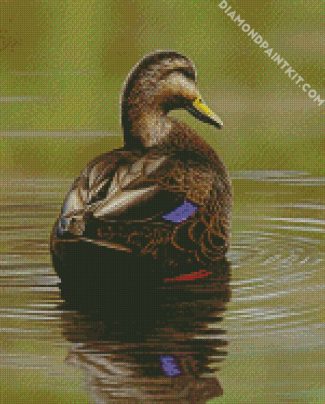 Brown Waterfowl diamond painting