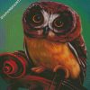 Brown Owl diamond painting