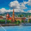 Budapest Fisherman Bastion diamond painting