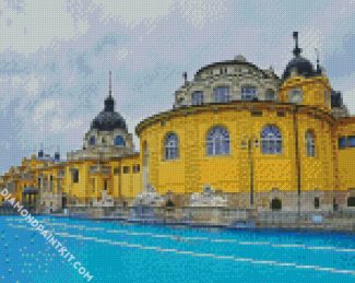 Budapest Szechenyi Thermal Bath diamond painting