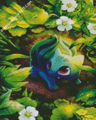 Bulbasaur diamond painting