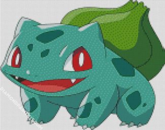 Bulbasaur Pokemon diamond painting