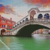 Burano Rialto Bridge diamond painting