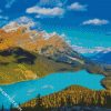 Canada Peyto Lake diamond painting