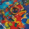 Colorful Camera diamond painting