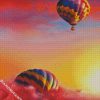 Colorful Air balloons diamond painting