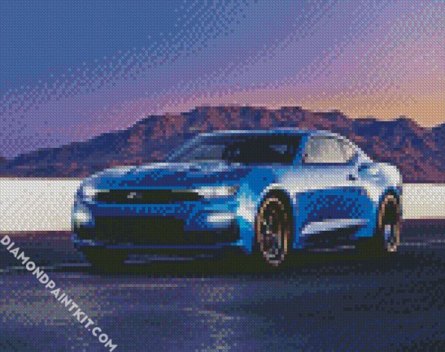 Cool Chevrolet Camaro Sport Car diamond painting