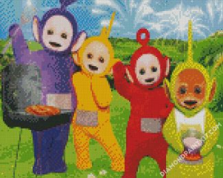 Cute Teletubbies diamond painting