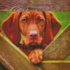 Cute Vizsla diamond painting