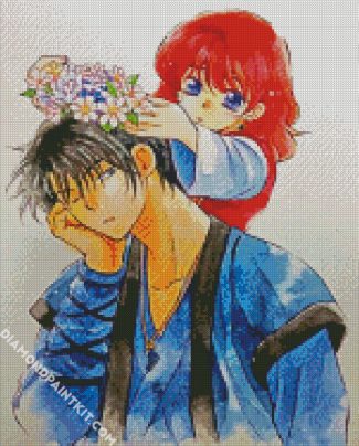 Cute Yona Of The Dawn Manga Anime diamond painting