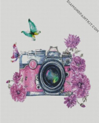 Cute Camera diamond painting