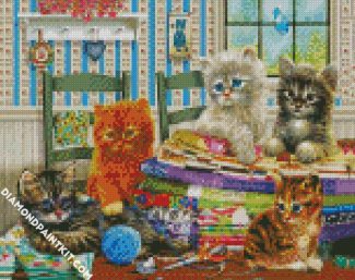 Cute Kitties diamond painting