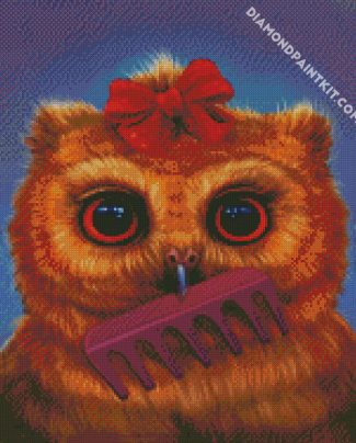 Cute Owl diamond painting