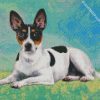 Cute Rat Terrier diamond painting