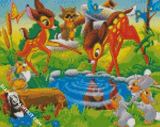 Disney Bambi And Friends diamond painting