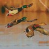 Flying Waterfowls diamond painting