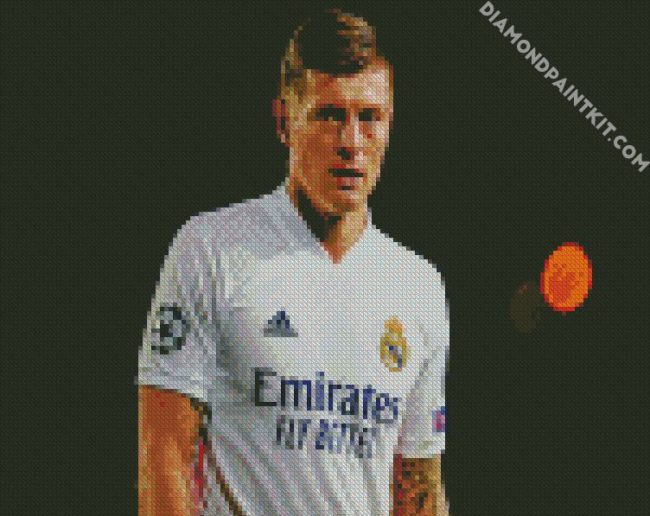 Football Toni Kroos diamond painting