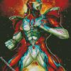 Galaxy Ultraman diamond painting